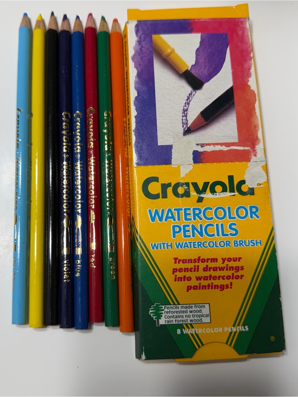 Vintage Crayola Watercolor Pencils